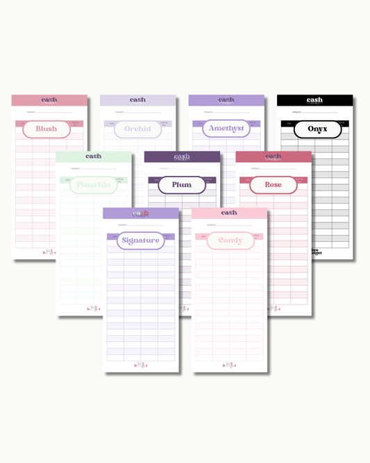 Cash Trackers – 6 pcs