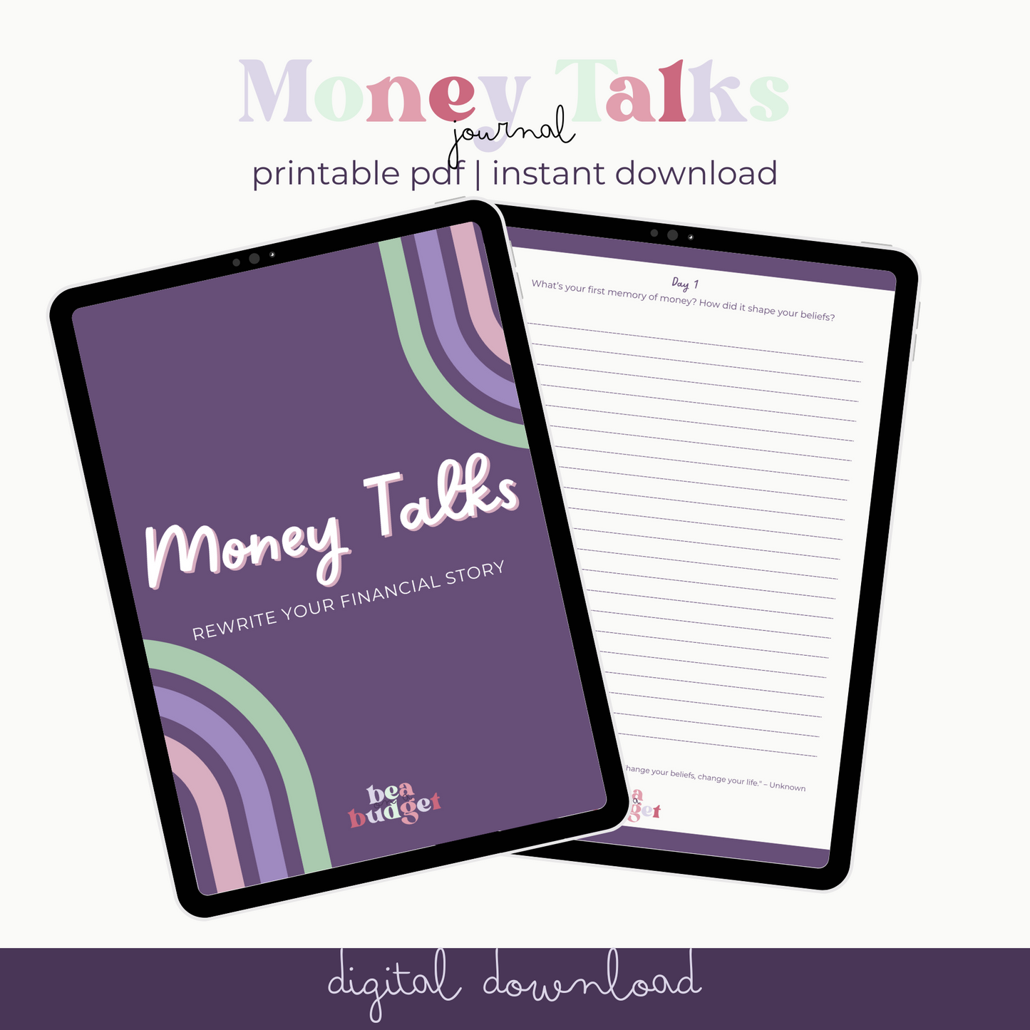 Money Talks Journal