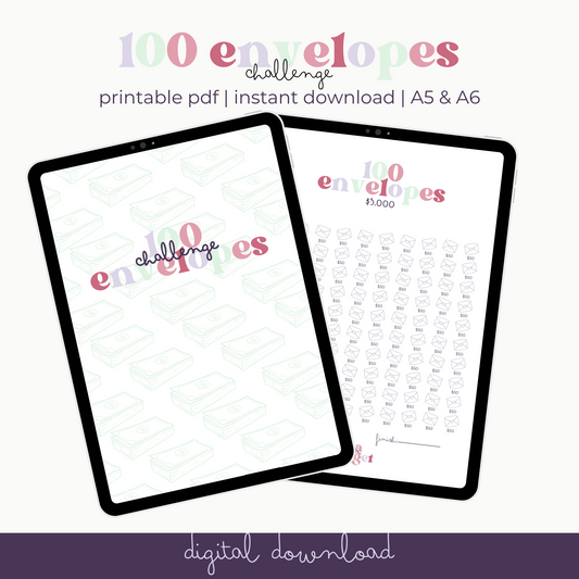 100 Envelope Challenge - DIGITAL
